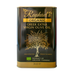 
                  
                    Raphael's - Organic - Extra Virgin Olive Oil - 3l tin
                  
                