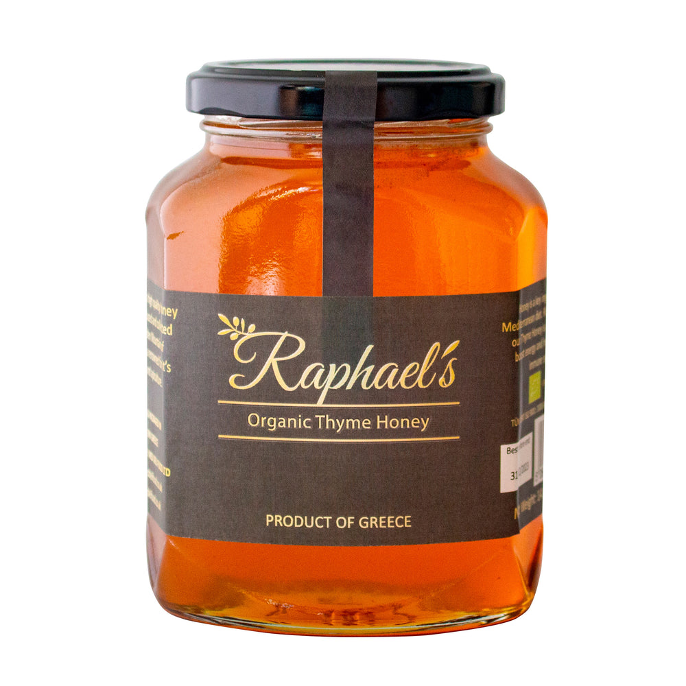 
                  
                    Raphael's Organic Thyme Honey - 400g Jar
                  
                